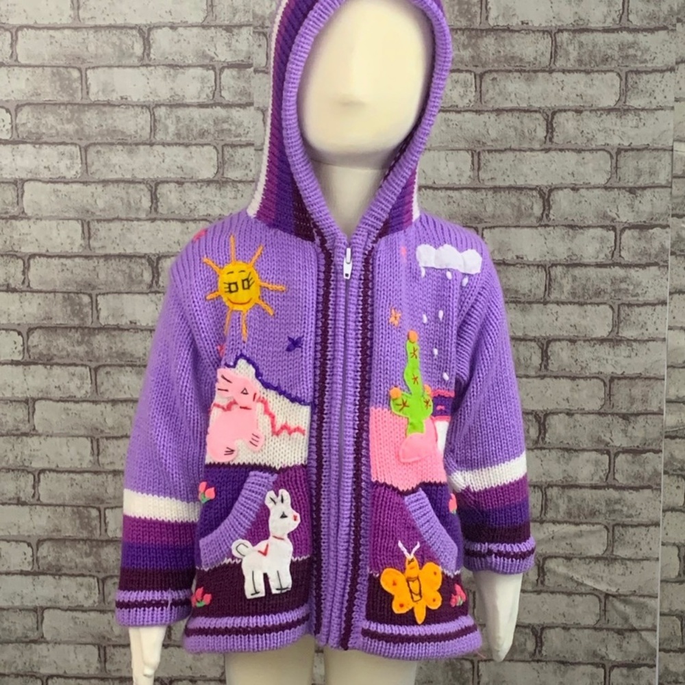 Alpaca sweater LAST 2! Purple or pink